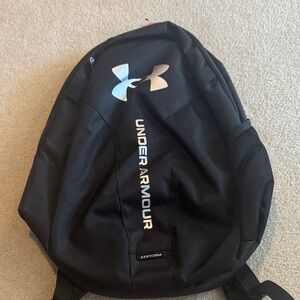 Under Armour Black Backpack with Reflective Logo